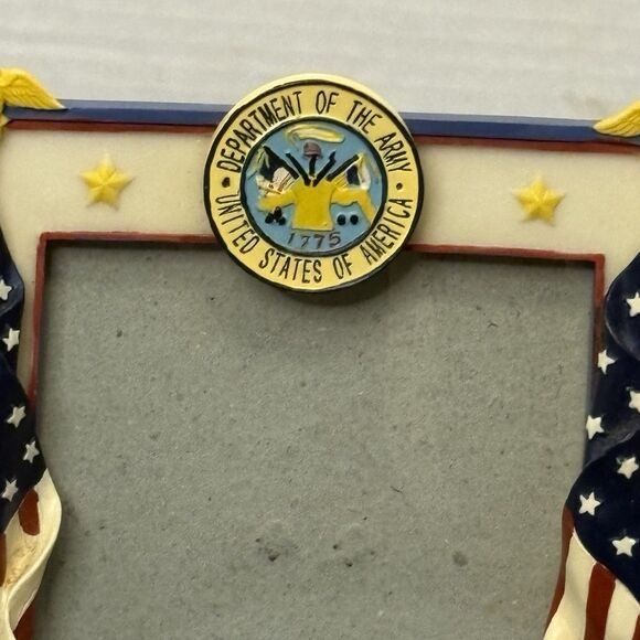 United States Army Resin Picture Frame 4x6 America Military - Picture 2 of 6